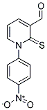 1-(4-NITROPHENYL)-2-THIOXO-1,2-DIHYDRO-3-PYRIDINECARBALDEHYDE 结构式