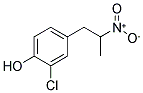 1-(3-Chloro-4-hydroxyphenyl)-2-nitropropane 结构式
