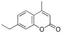 7-ETHYL-4-METHYL-2H-CHROMEN-2-ONE 结构式