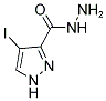 4-IODO-1 H-PYRAZOLE-3-CARBOXYLIC ACID HYDRAZIDE 结构式