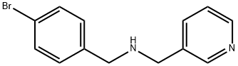 (4-BROMO-BENZYL)-PYRIDIN-3-YLMETHYL-AMINE 结构式