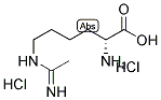 D-N6-(1-IMINOETHYL)-LYSINE DIHYDROCHLORIDE 结构式