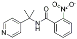 N-[DIMETHYL-(PYRIDIN-4-YL)METHYL]-2-NITROBENZAMIDE 结构式