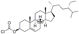 5-CHOLESTEN-24-ALPHA-ETHYL-3-BETA-OL CHLOROFORMATE 结构式