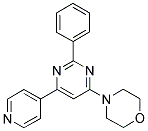 4-(2-PHENYL-6-PYRIDIN-4-YLPYRIMIDIN-4-YL)MORPHOLINE 结构式