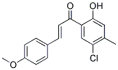 5'-CHLORO-2'-HYDROXY-4-METHOXY-4'-METHYLCHALCONE 结构式