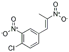 1-(4-CHLORO-3-NITROPHENYL)-2-NITROPROPENE 结构式