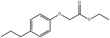 (4-Propyl-phenoxy)-acetic acid ethyl ester 结构式