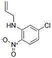 N-ALLYL-N-(5-CHLORO-2-NITROPHENYL)AMINE 结构式