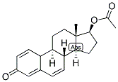 1,4,6-Estratrien-17-beta-ol-3-one acetate 结构式