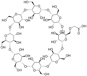 CARBOXYMETHYL-GAMMA-CYCLODEXTRIN 结构式