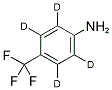 4-(TRIFLUOROMETHYL)ANILINE-2,3,5,6-D4 结构式