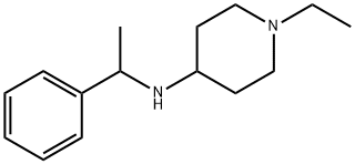 (1-ETHYL-PIPERIDIN-4-YL)-(1-PHENYL-ETHYL)-AMINE 结构式