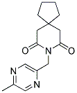 8-[(5-METHYLPYRAZIN-2-YL)METHYL]-8-AZASPIRO[4.5]DECANE-7,9-DIONE 结构式