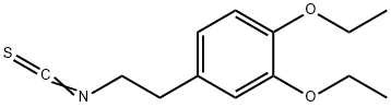 1,2-DIETHOXY-4-(2-ISOTHIOCYANATO-ETHYL)-BENZENE 结构式