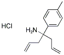 1-ALLYL-1-P-TOLYL-BUT-3-ENYL-AMMONIUM, CHLORIDE 结构式