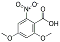 2,4-DIMETHOXY-6-NITROBENZOIC ACID 结构式