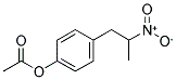 1-(4-ACETOXYPHENYL)-2-NITROPROPANE 结构式