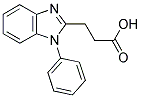 3-(1-PHENYL-1H-BENZOIMIDAZOL-2-YL)-PROPIONIC ACID 结构式