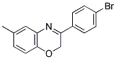 3-(4-BROMOPHENYL)-6-METHYL-2H-1,4-BENZOXAZINE 结构式