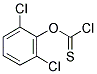 2,6-DICHLOROPHENYL CHLOROTHIOFORMATE 结构式