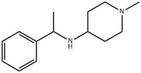 (1-METHYL-PIPERIDIN-4-YL)-(1-PHENYL-ETHYL)-AMINE 结构式