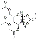 3,4,6-TRI-O-ACETYL-B-L-IDOPYRANOSE, 1,2-(METHYLORTHOACETATE) 结构式