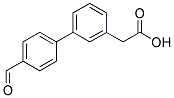 (4'-FORMYL-BIPHENYL-3-YL)-ACETIC ACID 结构式