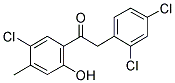 5'-CHLORO-2(2',4'-DICHLOROPHENYL)-2'-HYDROXY-4'-METHYL ACETOPHENONE 结构式