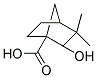 2-HYDROXY-3,3-DIMETHYLBICYCLO[2.2.1]HEPTANE-1-CARBOXYLIC ACID 结构式