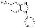 1-PHENYL-1H-BENZIMIDAZOL-5-AMINE 结构式