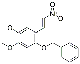 1-(2-Benzyloxy-4,5-dimethoxyphenyl)-2-nitroethene 结构式