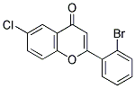2'-BROMO-6-CHLOROFLAVONE 结构式