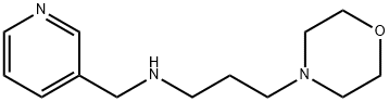 (3-MORPHOLIN-4-YL-PROPYL)-PYRIDIN-3-YLMETHYL-AMINE 结构式