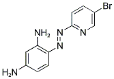 1-(5-Bromo-2-pyridylazo)-2,4-diaminobenzene 结构式