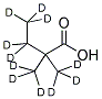 2,2-DIMETHYLBUTYRIC-D11 ACID 结构式