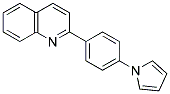 2-[4-(1H-Pyrrol-1-yl)phenyl]quinoline 结构式