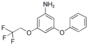 3-PHENOXY-5-(2,2,2-TRIFLUORO-ETHOXY)-PHENYLAMINE 结构式