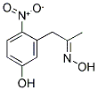 (5-Hydroxy-2-nitrophenyl)acetone oxime 结构式