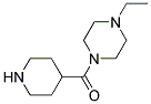 (4-ETHYL-PIPERAZIN-1-YL)-PIPERIDIN-4-YL-METHANONE 结构式