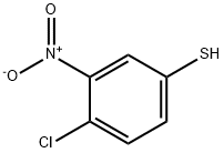 4-氯-3-硝基-苯硫醇 结构式