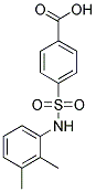 4-(2,3-DIMETHYL-PHENYLSULFAMOYL)-BENZOIC ACID 结构式