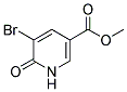 METHYL 5-BROMO-6-OXO-1,6-DIHYDRO-3-PYRIDINECARBOXYLATE 结构式