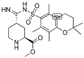 L-TRANSHOMOPRO(4-N-AMIDINO-PMC)-OME 结构式
