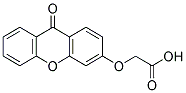 (9-OXO-9H-XANTHEN-3-YLOXY)-ACETIC ACID 结构式