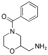 (2-AMINOMETHYL-MORPHOLIN-4-YL)-PHENYL-METHANONE 结构式