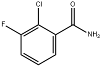 2-氯-3-氟苯甲酰胺 结构式