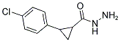 2-(4-CHLORO-PHENYL)-CYCLOPROPANECARBOXYLIC ACID HYDRAZIDE 结构式