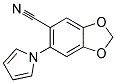 1,3-BENZODIOXOLE-5-CARBONITRILE, 6-(1H-PYRROL-1-YL)- 结构式