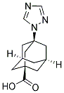 3-[1,2,4]TRIAZOL-1-YL-ADAMANTANE-1-CARBOXYLIC ACID 结构式